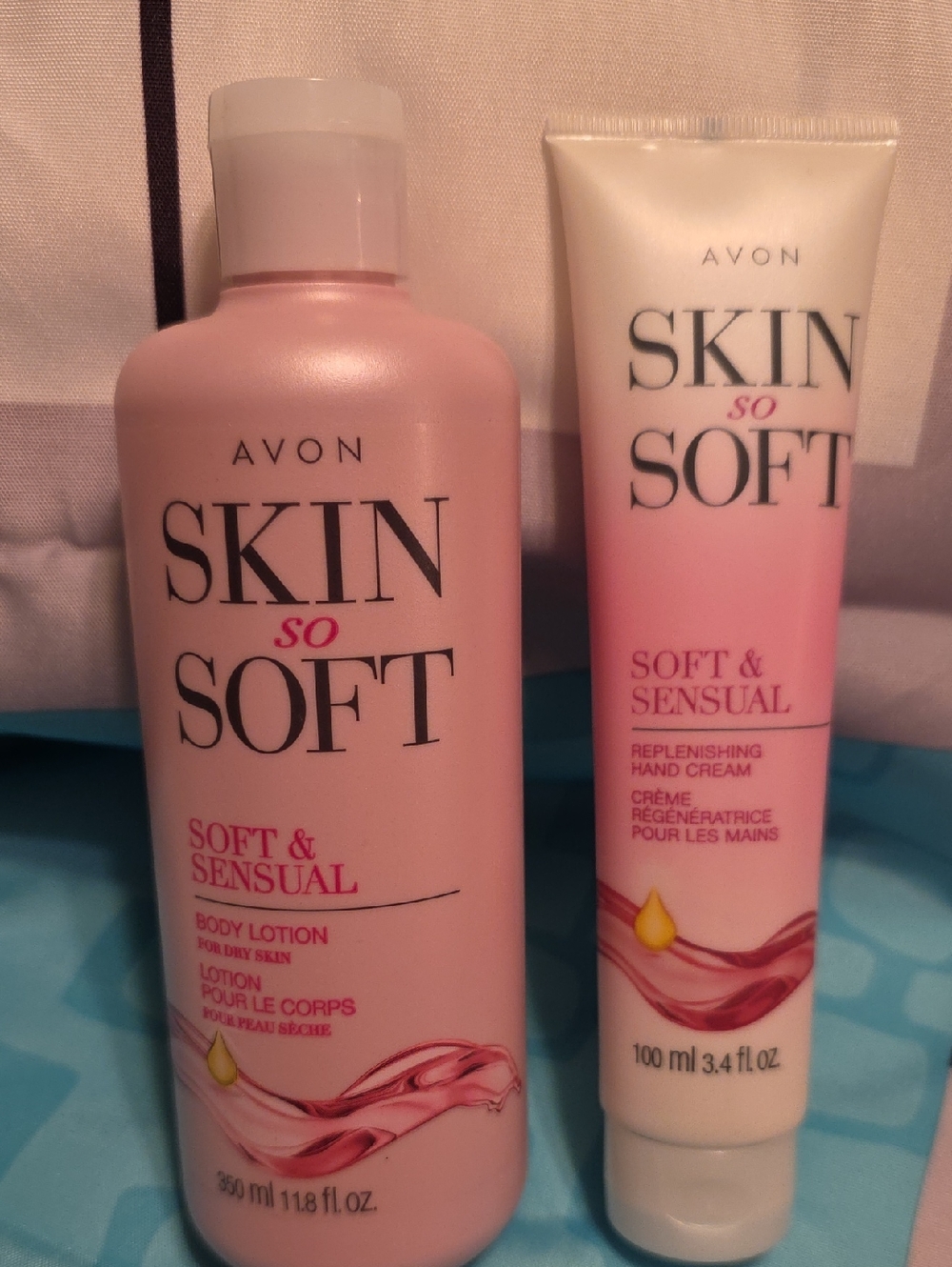 Avon Skin So Soft Soft - Soft & Sensual  Body Lotion & Hand Cream Set. New